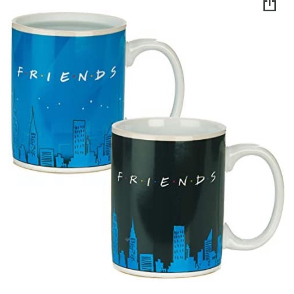 Friends they don’t know heat change mug